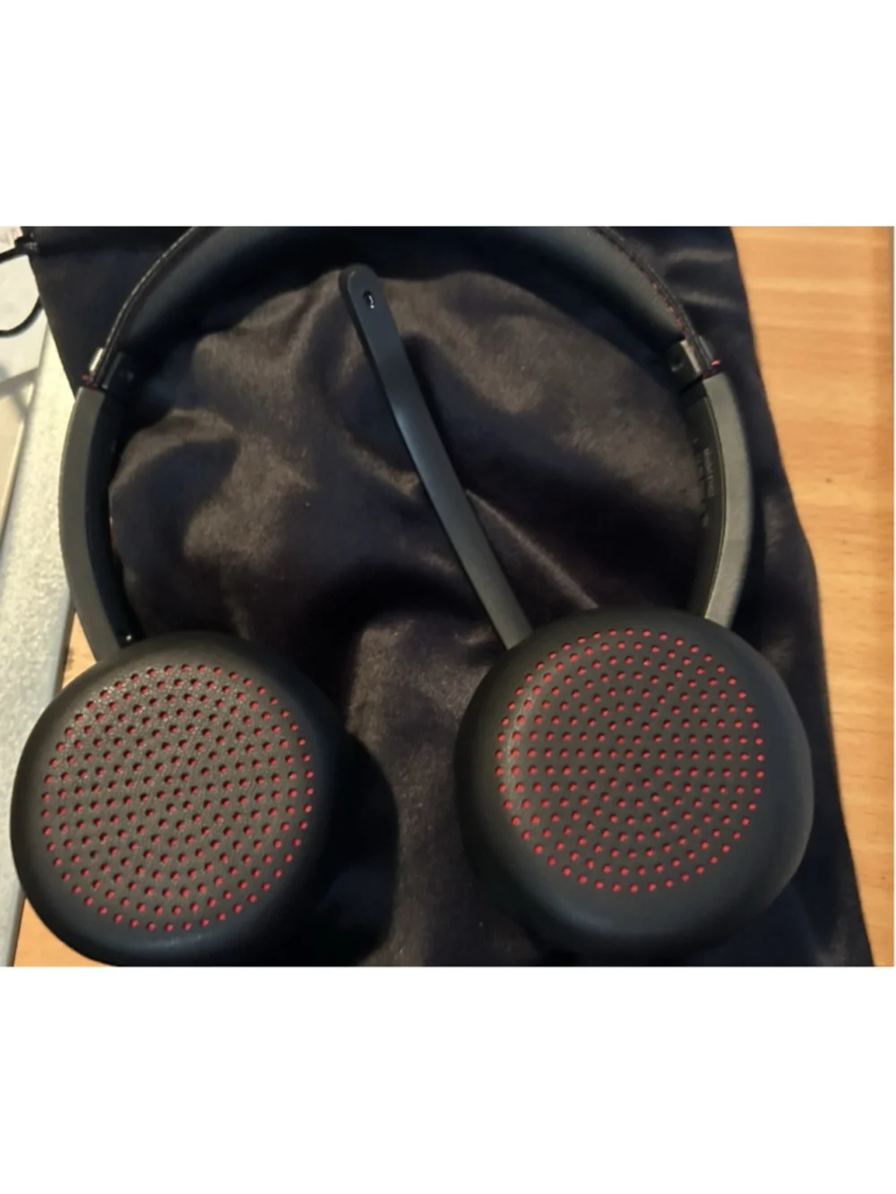 Headset Haimqishi Computer EH02 Wired & Wireless Connection Over the Ear